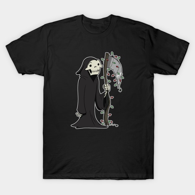 Christmas Reaper T-Shirt by westinchurch